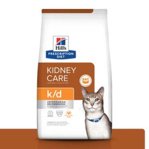 Ração Hill’s Prescription Diet K/D Gatos Adultos Cuidado Renal