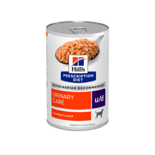 Ração Úmida Hill’s Prescription Diet U/D Cães Adultos Cuidado Urinário – 370 g